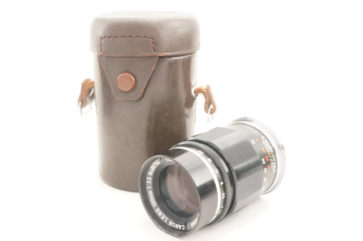 Canon f/3.5 Camera Lenses 100mm Focal for sale | eBay