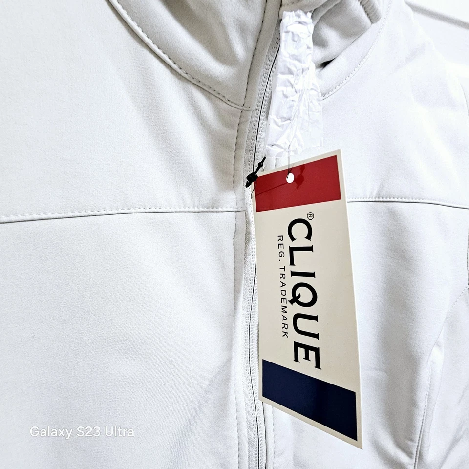 Chaleco softshell Clique para mujer talla mediana cremallera completa forrado micro polar NUEVO CON etiquetas Foto 3 de 4