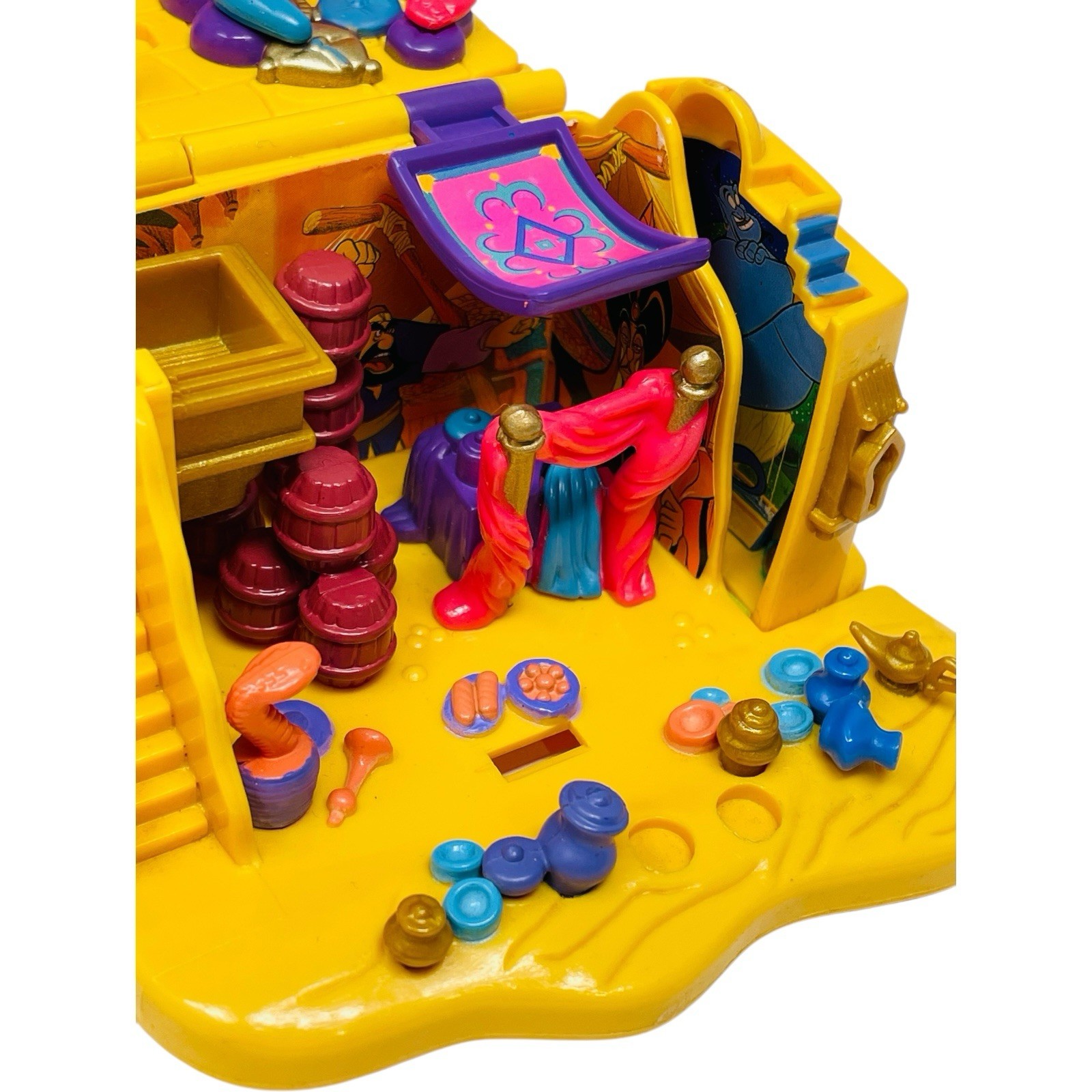 Polly Pocket Aladdin Agrabah Marketplace Complete 1995 by Bluebird toys