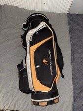 Jack Nicklaus Orange/Silver/Black Vintage Golf Club Bag