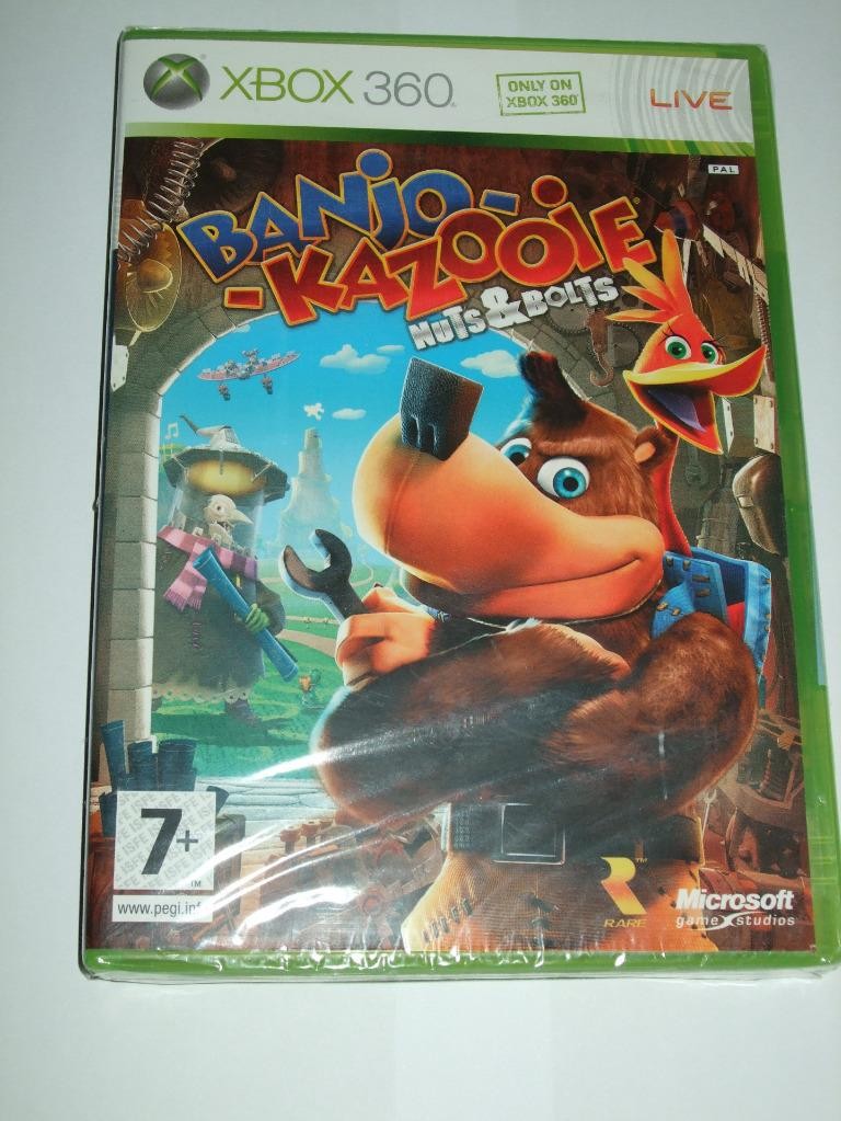 Banjo Kazooie Nuts & Bolts  Xbox 360 New & Sealed ""FREE UK P&P""
