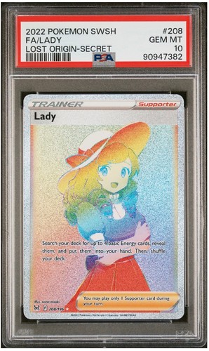 Lady graded PSA 10 for sale on eBay