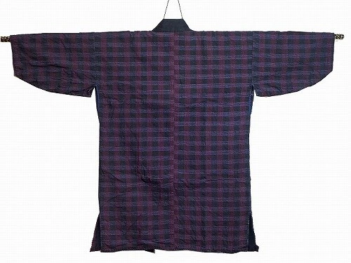 VETEMENTS Cappotto Sashiko Hanten in cotone tinto indaco prima s guerra mondiale abbigliamento da lavoro giapponese