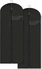 Dress Bags for Gowns Long, 60'' Garment Bags for Hanging Clothes, Suit Bag Cover