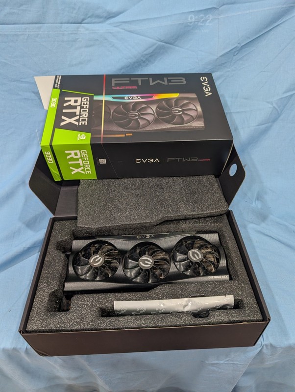 EVGA GeForce RTX 3090 FTW3 Ultra 24GB GDDR6X + Original Box