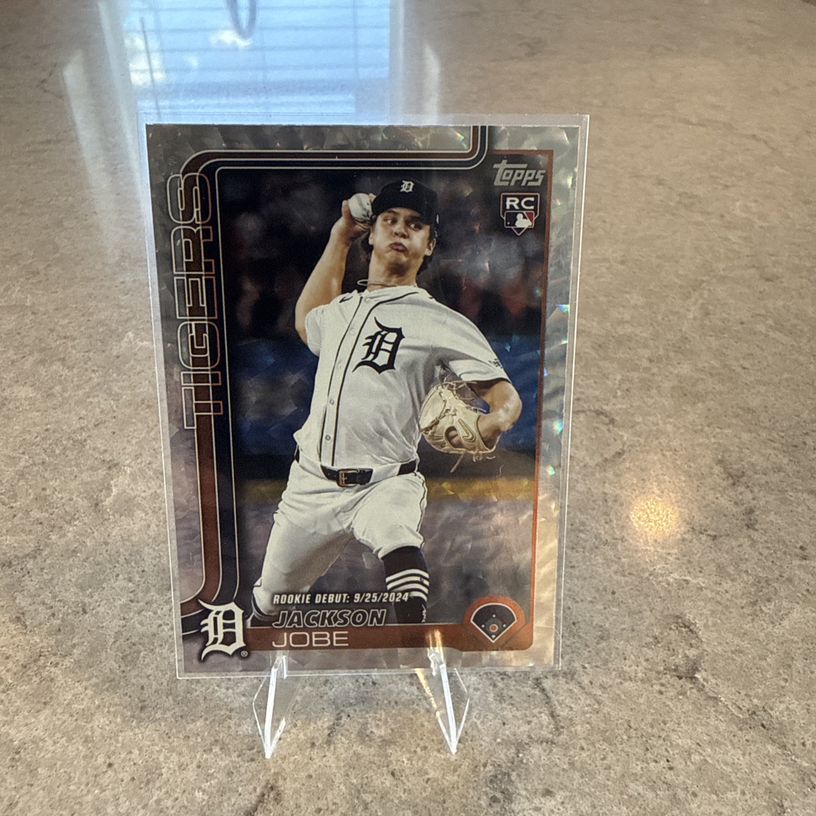 2025 Topps Update Series - Rookie Debut Jackson Jobe #US193 Diamante Foil (RC)
