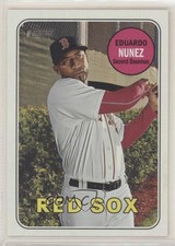 2018 Topps Heritage High Number High Number SP Eduardo Nunez #712 0nr3