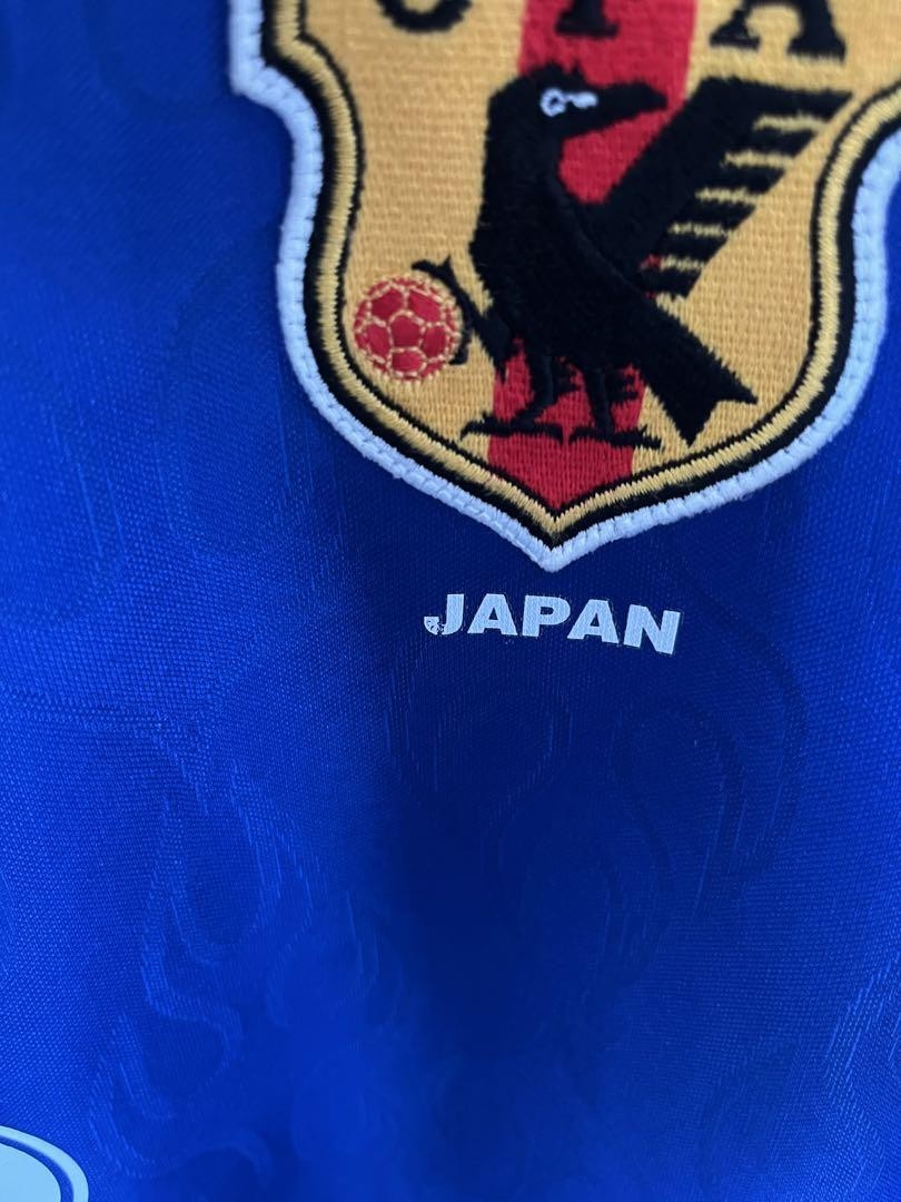 Japan National Team 1996 Asian Cup Jersey Flame Design #8 MAEZONO