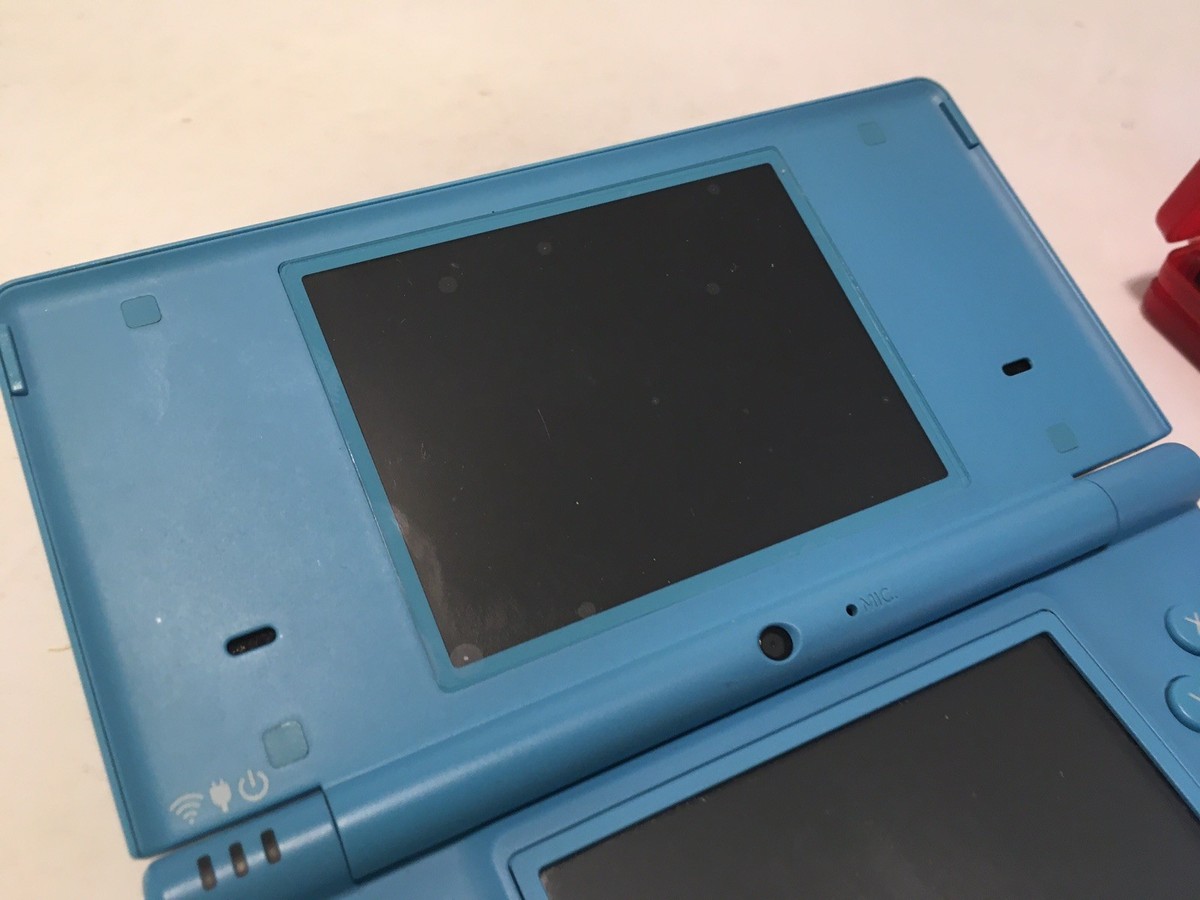 Nintendo DS Launch Edition Turquoise Blue Handheld System for sale