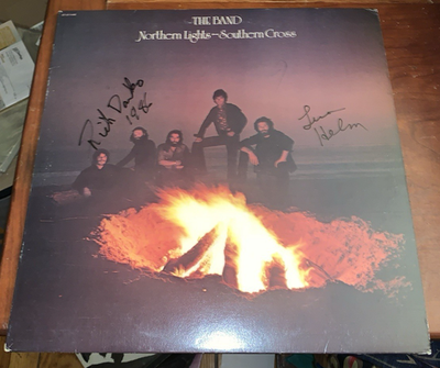 #ad Band Northern Lights Southern Signed Autographed Vinyl LP Rick Danko Levon Helm $499.99
