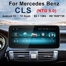 12.3'' Multimedia GPS Navigation CarPlay Radio F&uuml;r Mercedes Benz CLS W218 NTG5.0