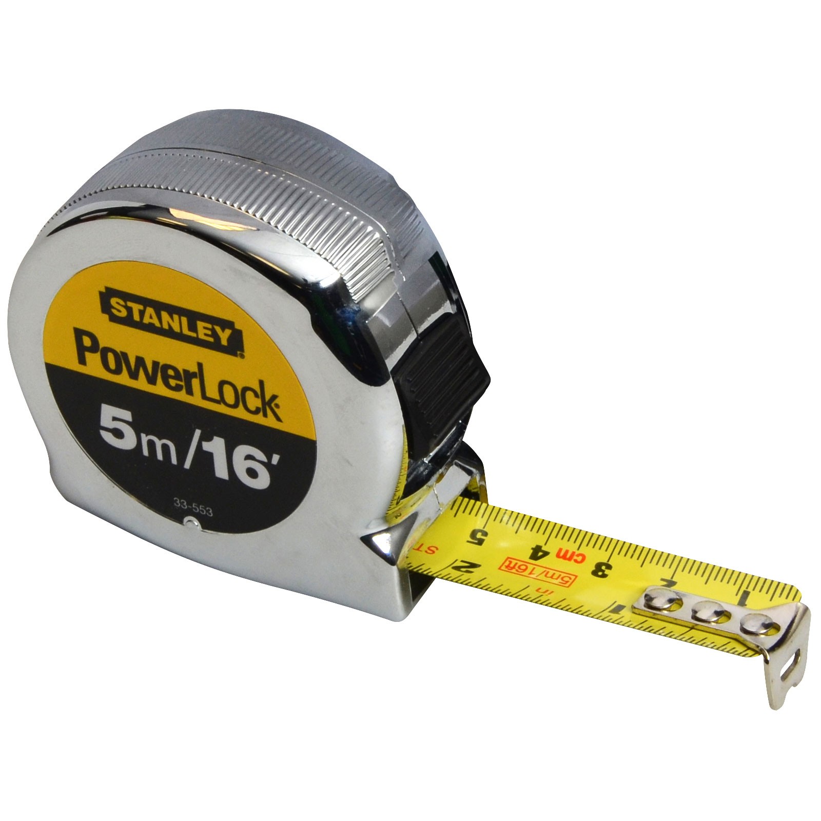 Stanley Powerlock Classic Tape 5m/16ft (Width 19mm)
