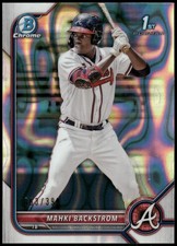 2022 Bowman #BCP-121 Mahki Backstrom Chrome Prospects Lava Refractors #/399