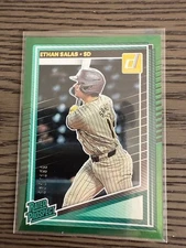 2025 Donruss #199 Ethan Salas Green Rated Prospect  181/199 Padres