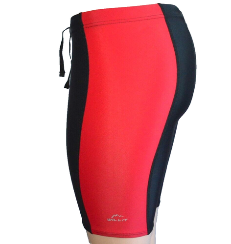 Willit Boys Jammers Youth Quick Dry Athletic Swimming Shorts UPF 50+ Size Medium - Picture 2 of 3