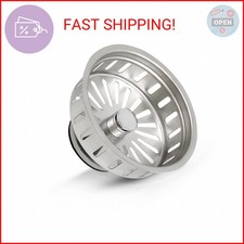 Highcraft 97353 Kitchen Sink Basket Strainer Replacement for Kohler Style Drains