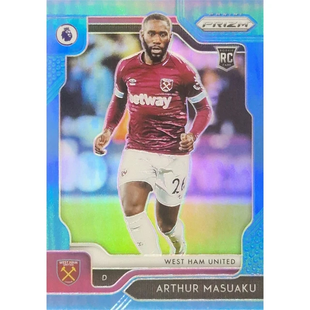 2019/20 Panini Prizm Premier League Soccer - Arthur Masuaku West Ham United /199