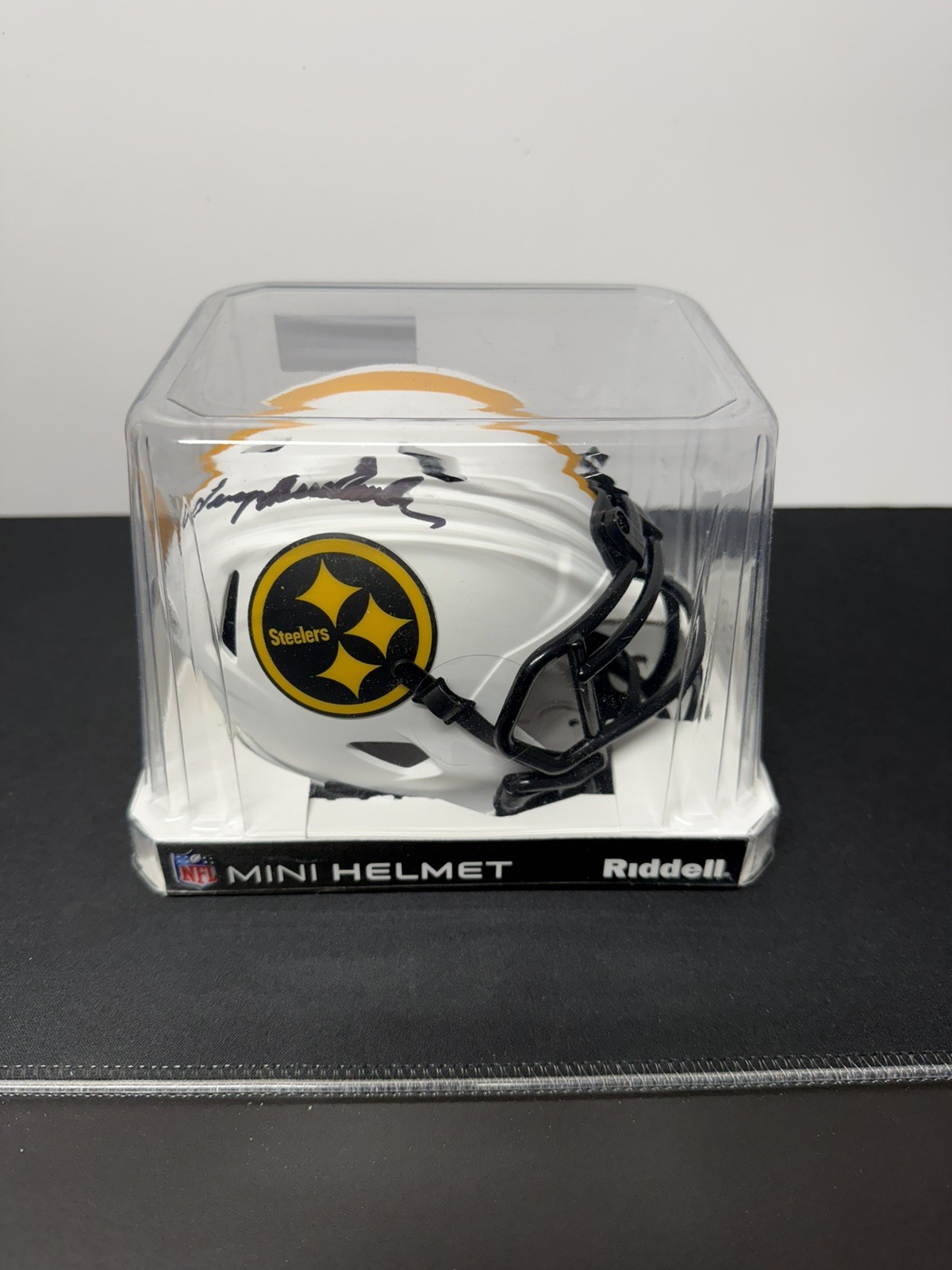 Terry Bradshaw Autographed Signed Pittsburgh Steelers Rave Mini Speed Helmet BAS 