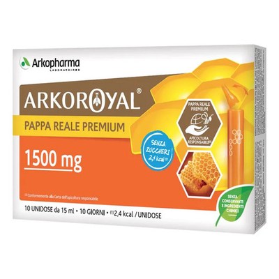Arkoroyal Pappa Royale 1500mg Zuckerfrei 10 Flaschen à 15ml