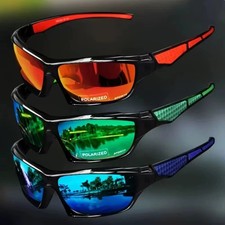 New 2025 Polarized Vertex Men AntiGlare Fishing Cycling Driving Sport Sunglasses