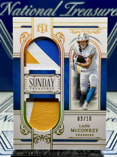 2025 Panini Ladd McConkey Gold (Raw)