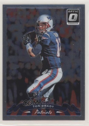 Tom Brady #1 — 2018 Donruss Optic 1998 Tribute football card