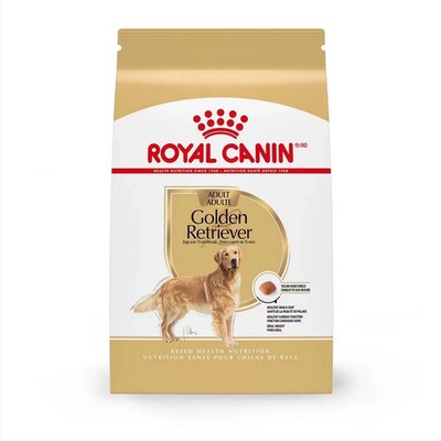 Royal Canin Breed Health Nutrition Golden Retriever Adult Dry Dog Food, 30-lb