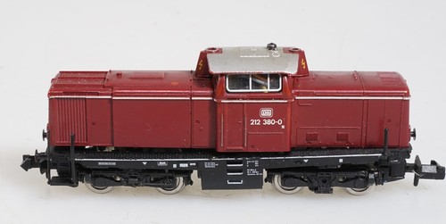 (0851) N - FLEISCHMANN - BR212 380-0 - Diesellok der DB geprüft | Condition: Gebraucht