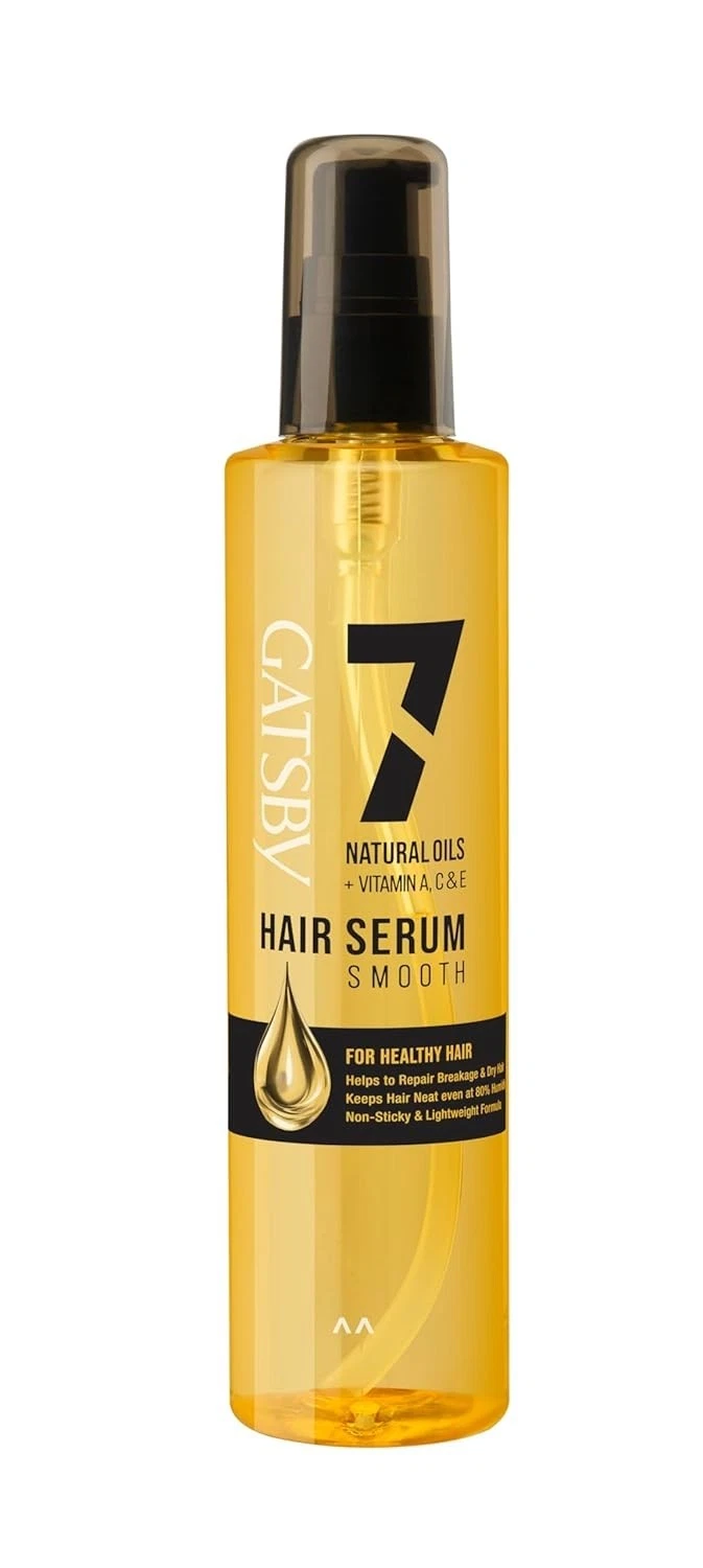 GATSBY Japan Hair Serum Enriched with 7 Natural Oils & Vitamins100ml