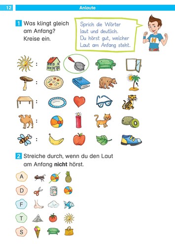 Klett Lesen und schreiben 1. Klasse: Deutsch-Übungsheft für die Grun (Broschüre) - Bild 6 von 9