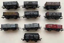 10x Dapol Limited Edition Welsh Based Coal Wagons. Metal Wheels and Loads Fitted