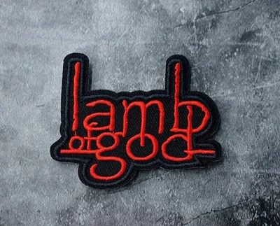 LAMB OF GOD Groove Metal THRASH Music Band Embroidered Iron/ SEW/ Glue On PATCH! - Image 1 of 4