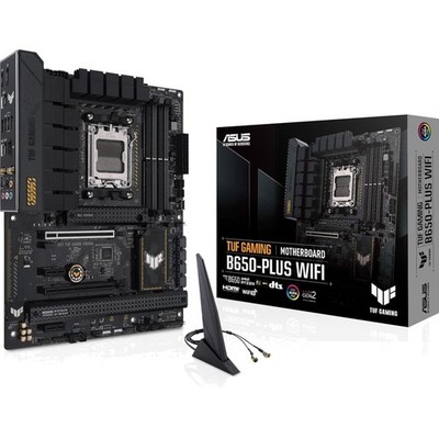 TUF Gaming B650-PLUS WiFi AMD B650 AM5 Ryzen Desktop 9000 8000 and 7000 ATX M...
