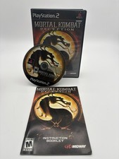 Mortal Kombat Deception Sony PlayStation 2 Ps2 CIB W/ Manual - Tested