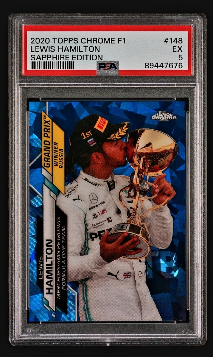 2020 Topps Chrome Sapphire Edition Formula 1 - Lewis Hamilton #148