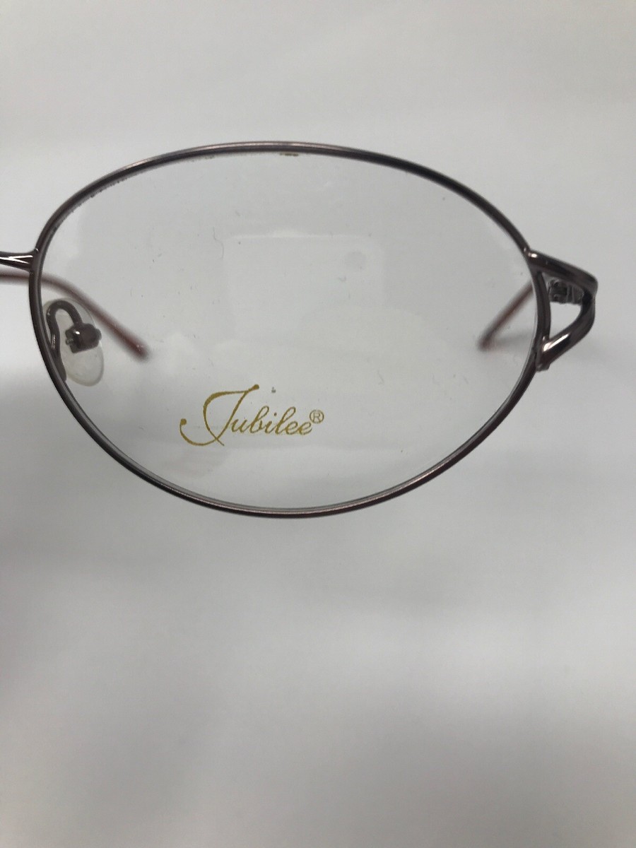 JUBILEE Eyeglasses Womens 58-18-145 J5637 Dark Brown Polish 