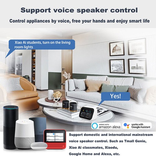 Wifi WLAN Switch Smart Schalter für Tuya Alexa Google Home APP-Steuerung NEU - Bild 7 von 17