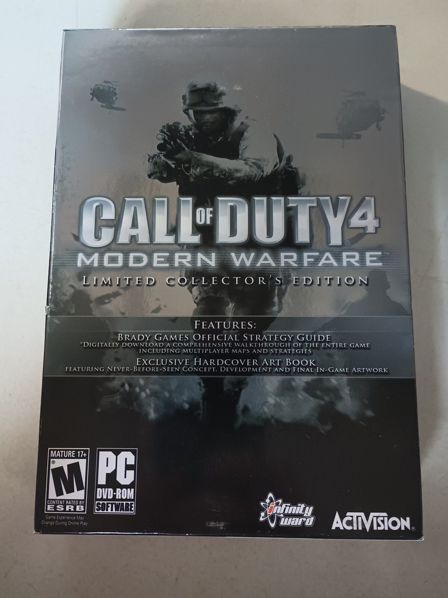 Call of Duty 4: Modern Warfare Limited Collector's Edition PC Game