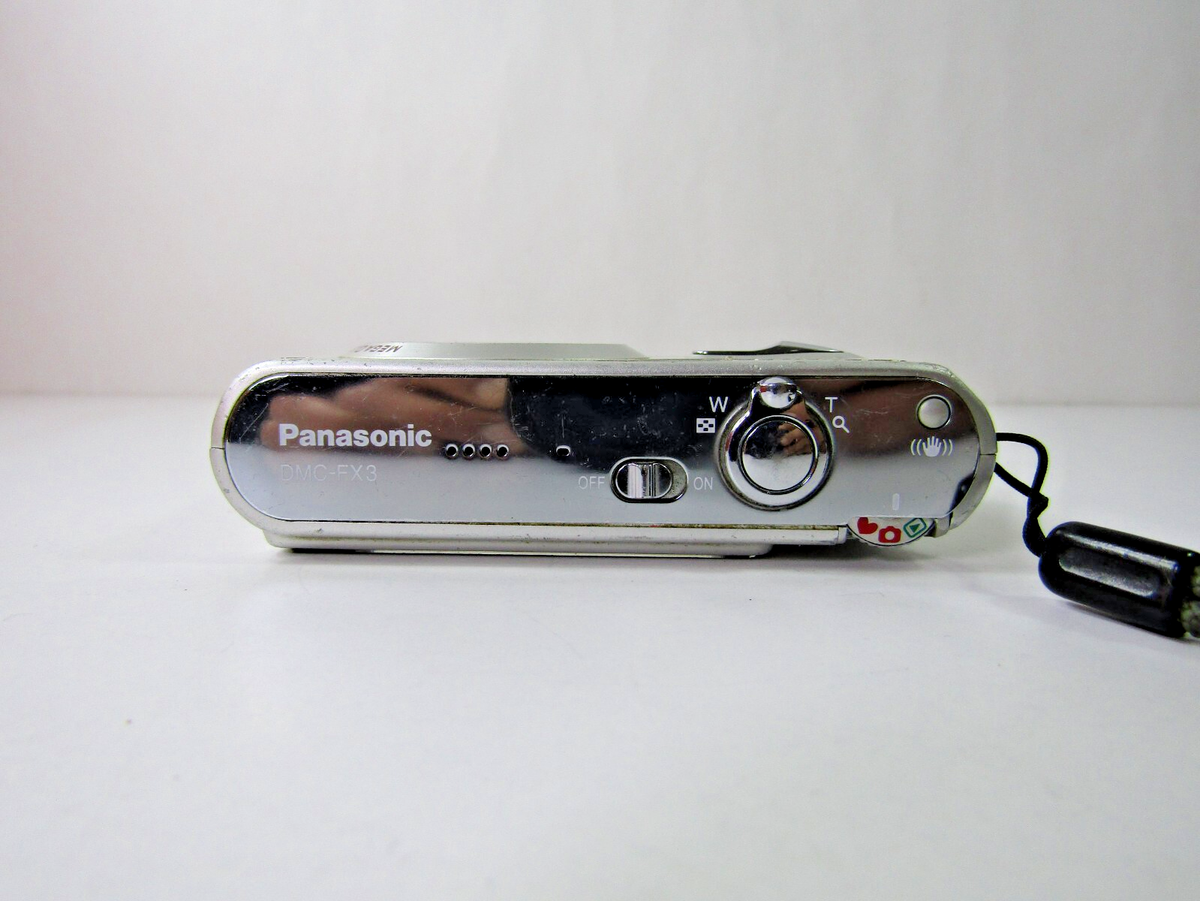 Panasonic LUMIX DMC-FX3 6.0MP Digital Camera Silver | eBay