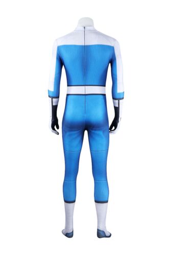 Costume cosplay Johnny Storm Human Torch The Fantastic Four body Zentai - Foto 4 di 20