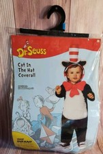 Cat In the Hat Spirit Halloween Costume EUC 18-24 mo.