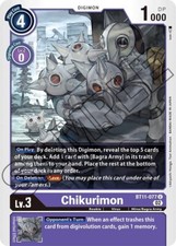 Chikurimon Foil - BT11-077 NM - Digimon TCG