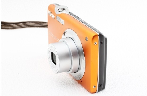 Nikon Coolpix S3000 Orange 12.0MP Compact Digital Camera