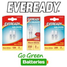 G4 Bulb Halogen Warm White Cooker Hood 10w 14w 20w 120 232 240 Lumens Eveready