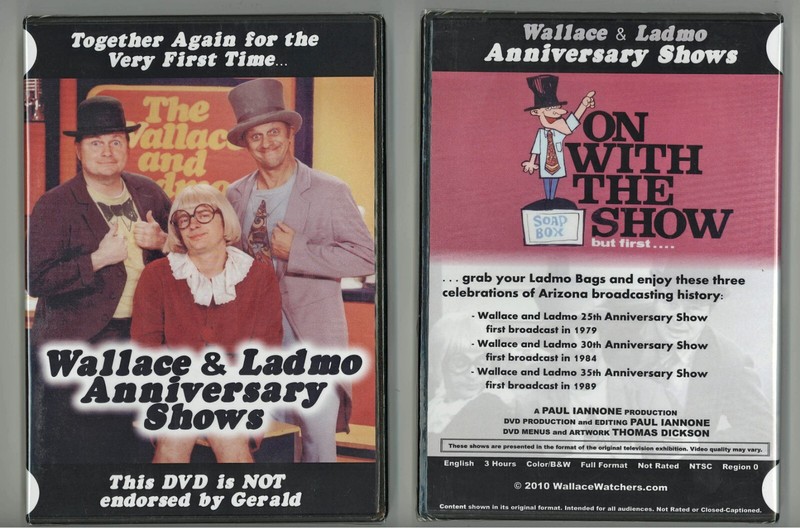 Three Wallace & Ladmo Anniversary Shows on one DVD: 3 hours of fun
