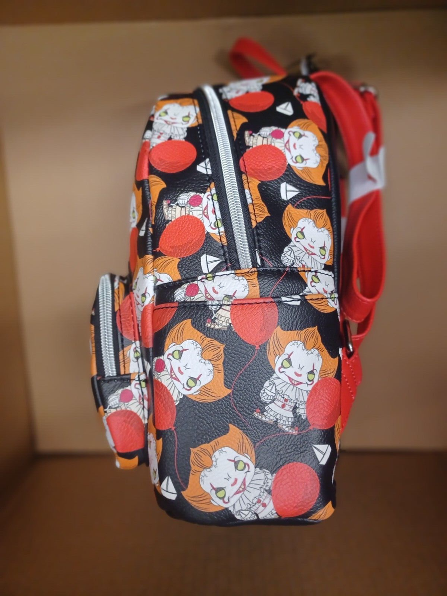 Funko Pop IT Pennywise Balloon MINI Backpack Black Multi-Color 11\
