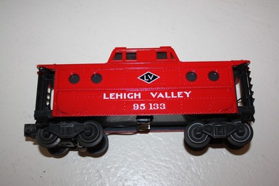 Lionel   6417 Custom Painted RED Lehigh Valley  Caboose Restored