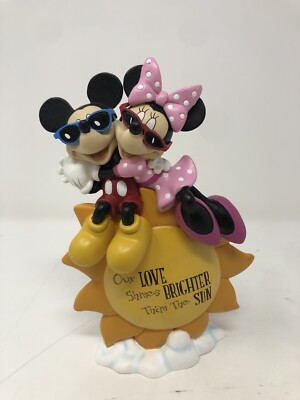 Mickey Minnie OUR LOVE SHINES BRIGHTER THAN SUN Figurine OO This World Co NIB