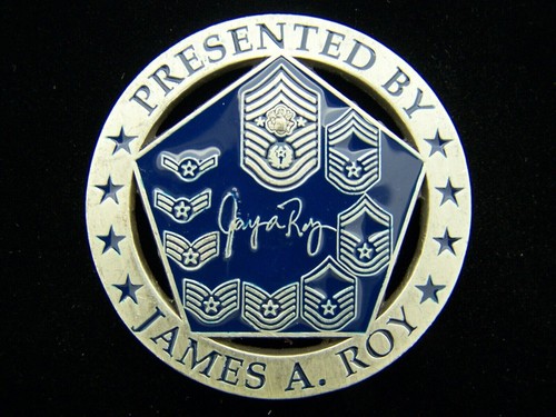 SENIOR MASTER SERGEANT E-7 OLD COLLAR HAT PIN UP US AIR FORCE ENLISTED RANK - Picture 13 of 24