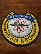 Vintage US Navy Submarine Pargo Patch